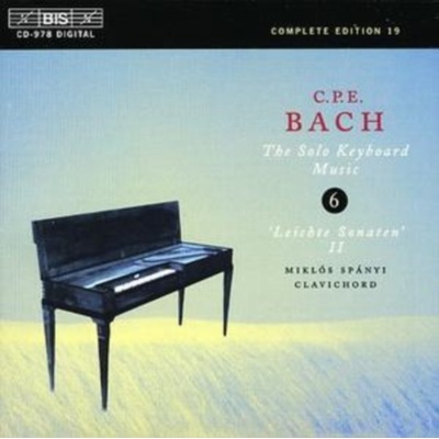 Carl Philipp Emanuel Bach - CPE Bach - The Solo Keyboard Music, Vol 6 - Leichte Sonaten II CD – Hledejceny.cz