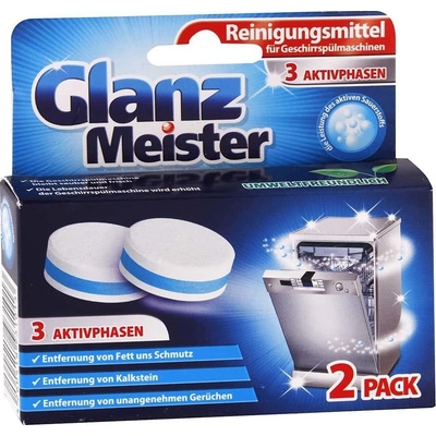 Glanz Meister čistící tablety do myčky 2 ks – Hledejceny.cz