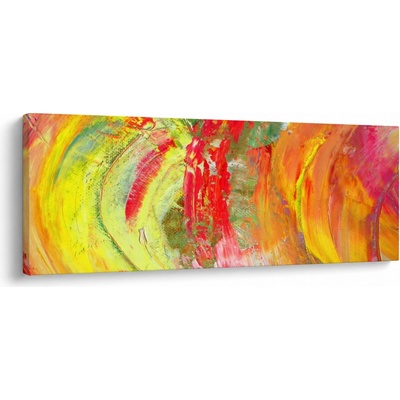 Obraz abstrakce - malba, jednodílný 145x58 cm