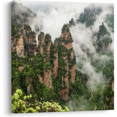 Obraz - Zhangjiajie National Park, Čína, jednodílný 50x50 cm