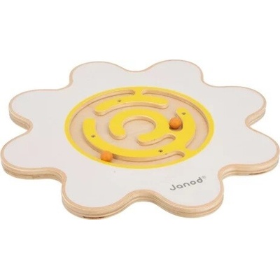 Janod Sweet Cocoon Balančná doska s labyrintom Kvet