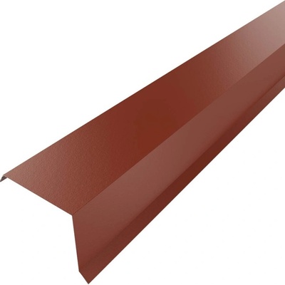 BRATEX Závětrná lišta široká F03 – lesk RAL 9005