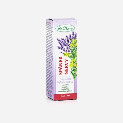 Dr.Popov Spánek-nervy bylinné kapky 50 ml