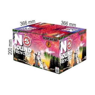 Tichý ohňostroj No sound Fireworks 5 efektů