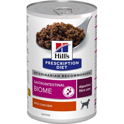 Hill's Prescription Diet Gastrointestinal Biome Starostlivosť o zažívanie 370 g