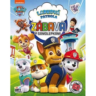 Zábava so samolepkami labková patrola