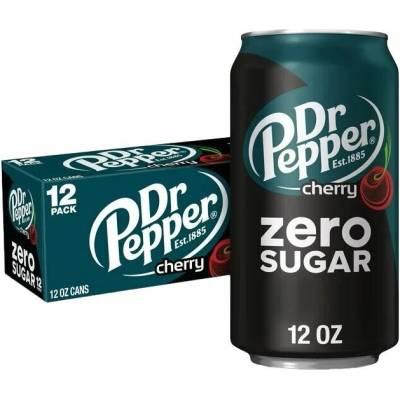 Dr Pepper Cherry bez cukru 12 x 355 ml