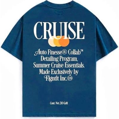 Auto Finesse x FLGNTLT Cruise T-shirt blue