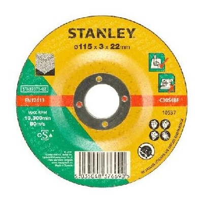 Stanley Rezný kotúč 115 x 22,23 mm STA32075-QZ