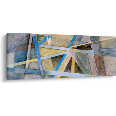 Obraz - Abstrakce, jednodílný 145x58 cm