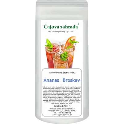 Čajová zahrada Ananas & Broskev ovocný čaj 1 kg
