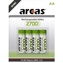 Arcas Ni-MH AA 2700mAh 4 ks PRO -17727406