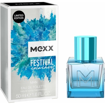 Mexx Festival Splashes toaletná voda pánska 50 ml Tester