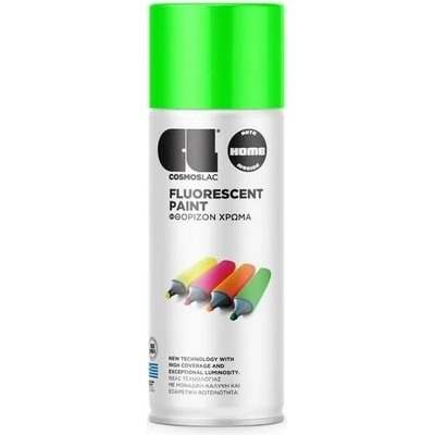 Cosmoslac Fluorescenčná farba sprej 400 ml zelená