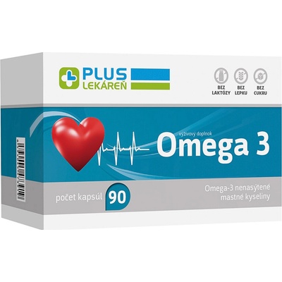 Plus lekareň Omega 3 90 kapsúl