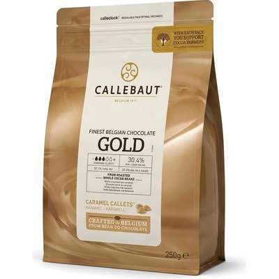 Callebaut Karamelová GOLD 250 g