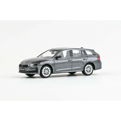 Abrex Škoda Octavia IV Combi 2020 Šedá Graphite Metalíza 1:43