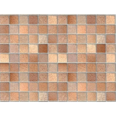GEKKOFIX 11705 samolepiace tapety Samolepiace fólie kachličky Toscana hnedé 67,5 cm x 15 m