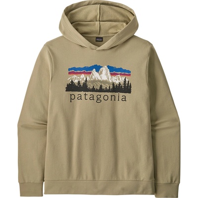 Patagonia Fitz Roy Foothills Daily Hoody Men Hnedá
