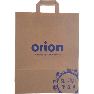 Reklamná papierová taška RM Šetríme prírodu 32 × 41 cm