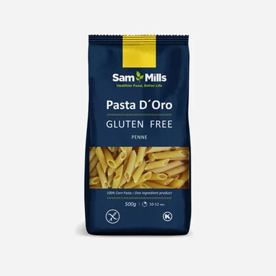 Sam Mills Penne rigate 100 % kukuričné cestoviny sušené 0,5 kg
