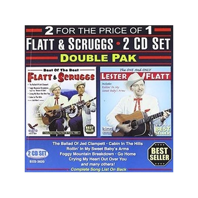 Double Pak - Lester Flatt CD – Hledejceny.cz