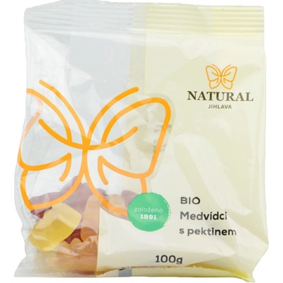 Natural Jihlava Medvedíci s pektínom 100 g