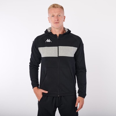 KAPPA4SOCCER DACCIOZI mikina černá/šedá
