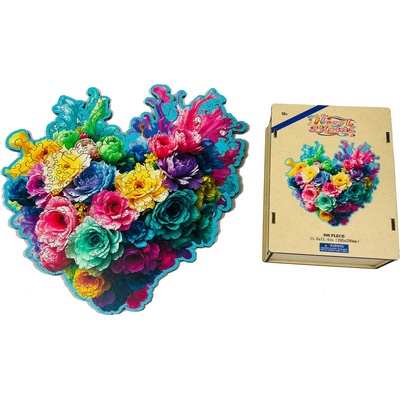 Sparkys Drevené The Heart Blooms 300 dielov