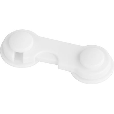 Poistka Strend Pro, detská, bezpečnostný zámok na dvierka a nábytok, plastová, nalepovacia, 9,7x3,7 cm