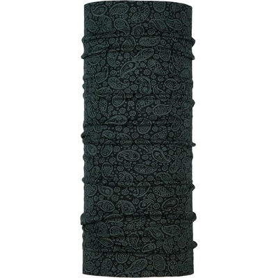P.A.C. Merino Wool Paisley Black