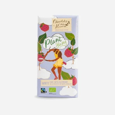 Chocolate From Heaven Rýžová VEGAN BIO 39% s malinami 6 x 100 g