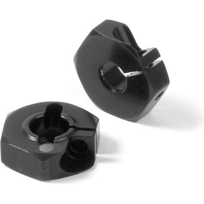 Xray ALU WHEEL HUB OFFSET "-0.75MM" BLACK 2