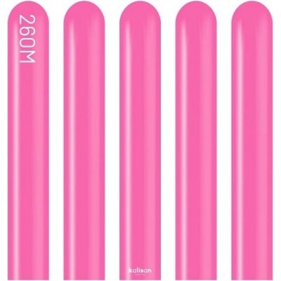 Kalisan Balloons Modelovací balonky tmavě růžové, Standard Fuchsia 260M –