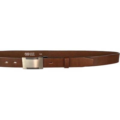 Penny Belts pánský kožený opasek 30-100-7PS-48 hnědý – Hledejceny.cz