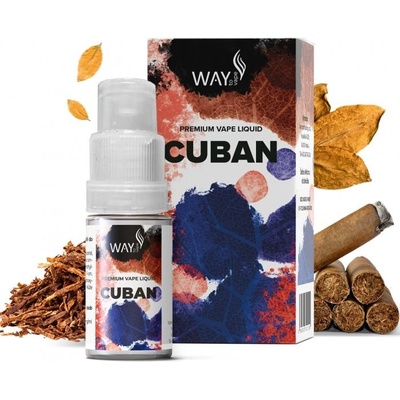 Way To Vape Cuban 10 ml 0 mg