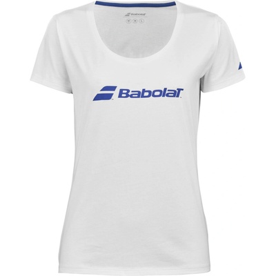 Babolat Dámske tričko Exercise Babolat Tee Women White