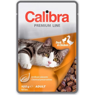 Calibra Cat Premium Adult Duck & Chicken 100 g