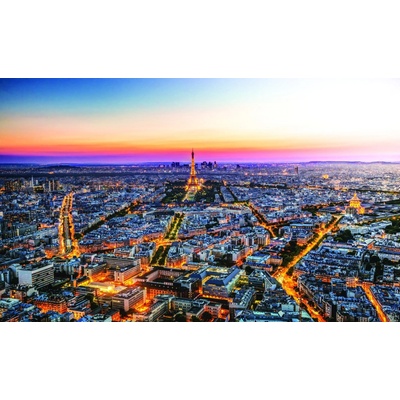 Preinterier FT3001 Fototapeta na stenu Nočný Paríž vlies 104cm x 70cm