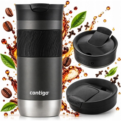 Contigo Termohrnek Byron 2.0 470 ml Gunmetal