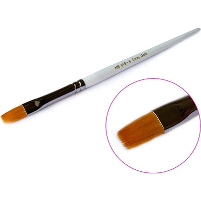 Enii Nails Štětec TORAY plochý č.6