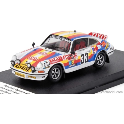 Carrera Trofeu Porsche 911 Rs Coupe night Version N 33 Rally Montecarlo 1976 Nicolas Koob Nico Demuth Různé 1:43
