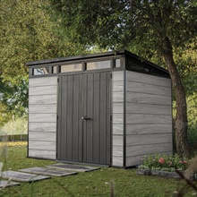 Keter PENT Signature 9x7 Storm Grey, s podlahou 263852