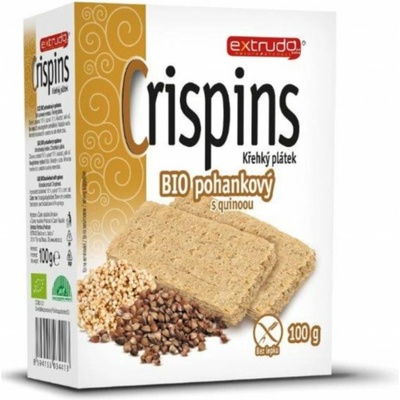 Crispins BIO křehký plátek pohankový s quinoou 100 g – Hledejceny.cz