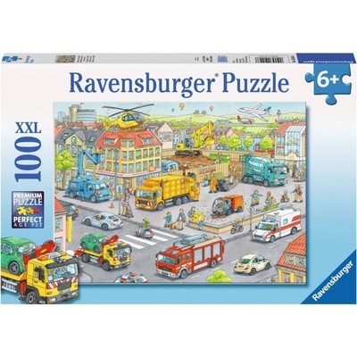 Ravensburger Vozidla ve městě 100 dílků