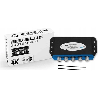 PŘEPÍNAČ GIGABLUE MULTISWITCH DISEQC 4/1 SAT – Hledejceny.cz