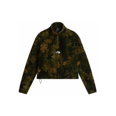 The North Face Novelty Logo Glacier 1/4 ZIP zelená