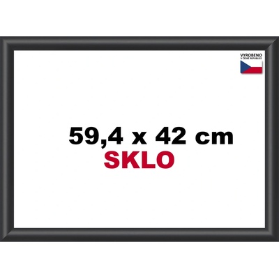 BFHM Plastový rám 59,4x42cm A2 černý – Hledejceny.cz