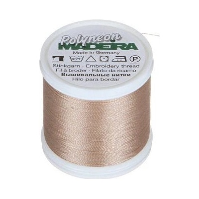 Vyšívací nitě PES Madeira Polyneon (400m) barva 1938 ivory