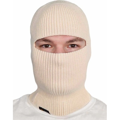 Alpha Industries kukla LABEL BALACLAVA jet stream white béžová